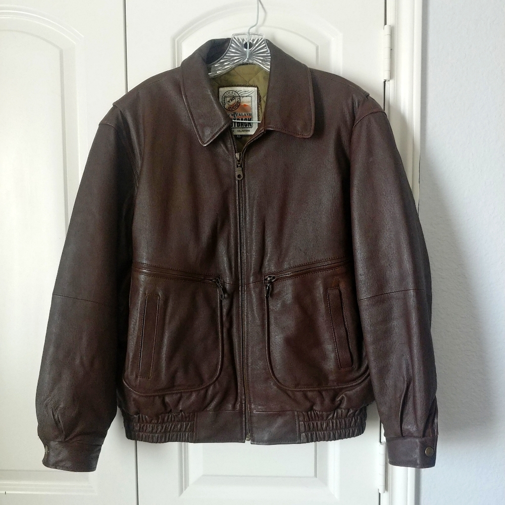 New Zealand Outback Coope Collection LeatherJacket